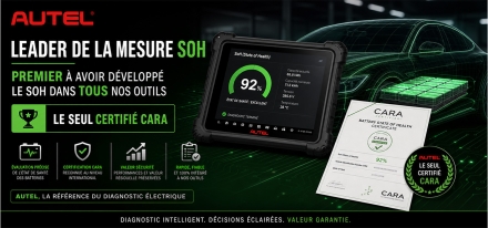 TEST BATTERIE: AUTEL RÉAFFIRME SON AVANCE AVEC LA MESURE SOH