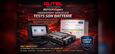SOH Batterie EV : une longueur d’avance technologique signée AUTEL